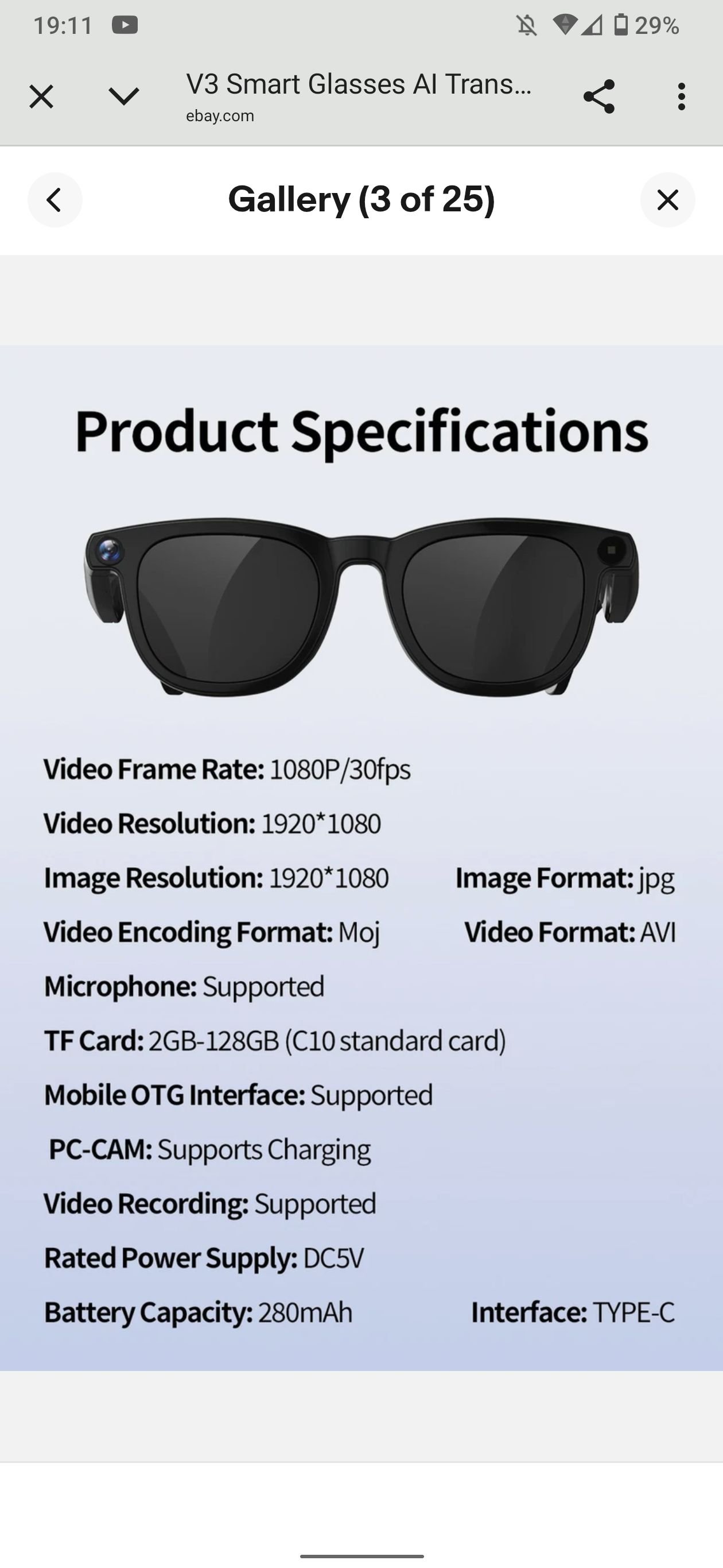 Elegant V3 Smart Ai Glasses Series - Image 4