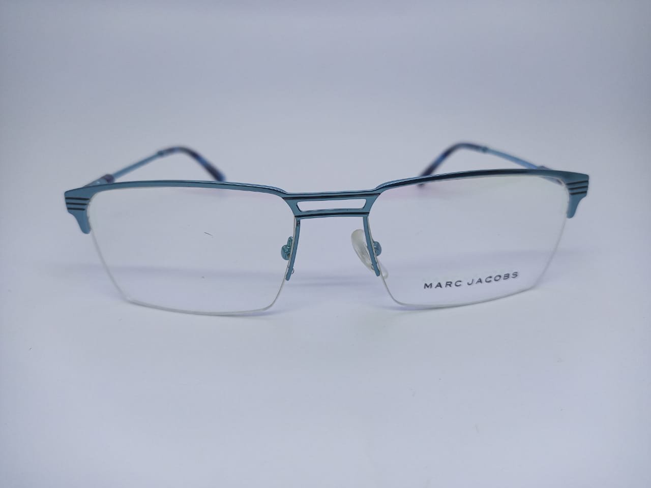 Premium Matel square blue Collection - Side View