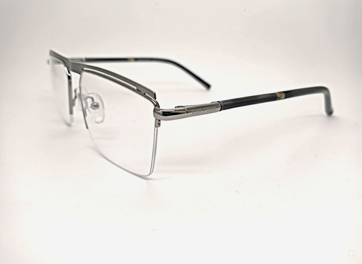 Modern Matel square Silver bold bridge Style